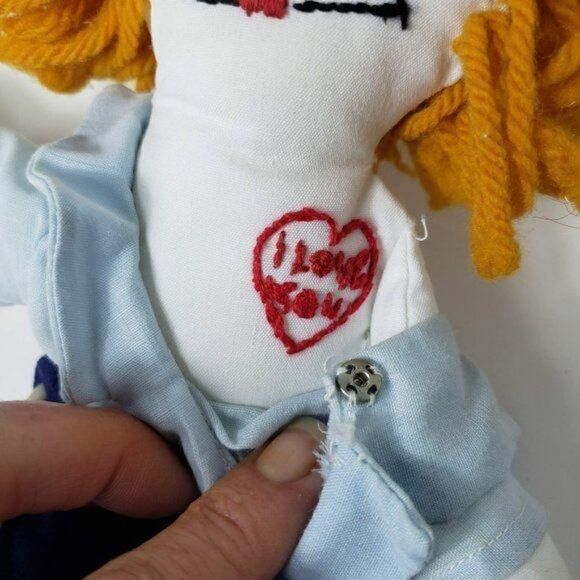 Raggedy Ann Vintage Doll Signed 85th Birthday Limited Edition 18" Doll 1999 VTG - Picture 4 of 7